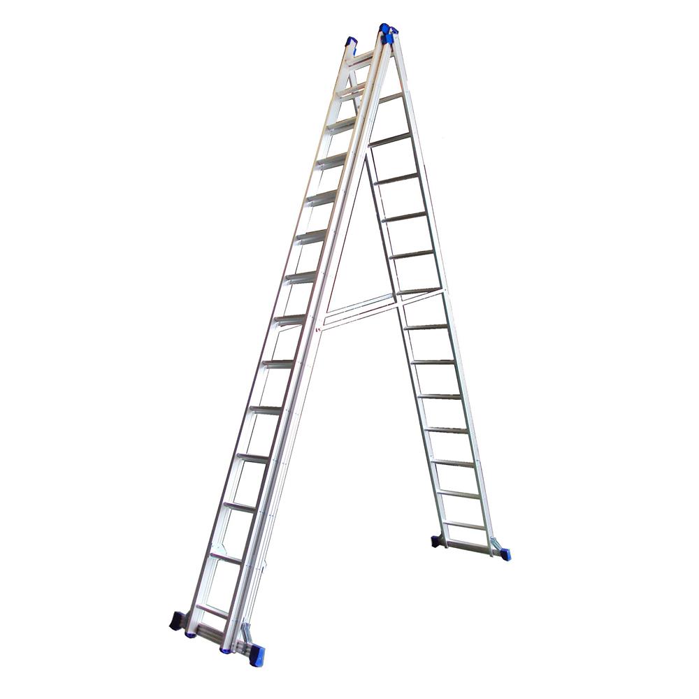 บันไดพาด 3 ตอน SANKI 14 ขั้น