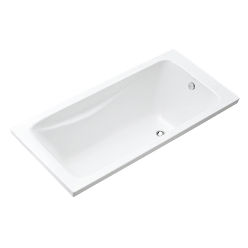 อ่างอาบน้ำแบบฝังเคาน์เตอร์ KOHLER REACH K-72800X 170 ซม. สีขาว