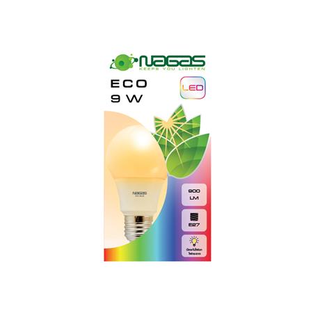 หลอด LED NAGAS ECO BULB 9 วัตต์ WARMWHITE E27_1