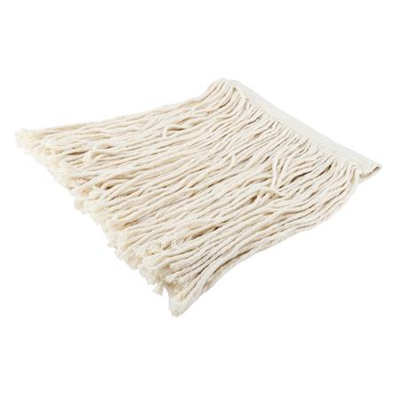 ผ้าม็อบคอตตอน BE MAN POWER 12 นิ้ว สีขาว_1