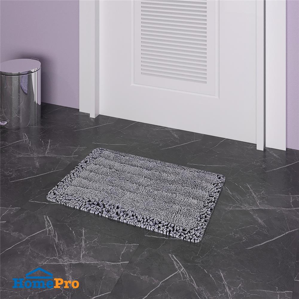 พรม HOME LIVING STYLE SI-6278 40X60 ซม. สีเทา