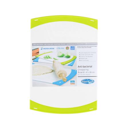 เขียงพลาสติกเหลี่ยม SUPER LOCK SIZE L สีเขียว_3