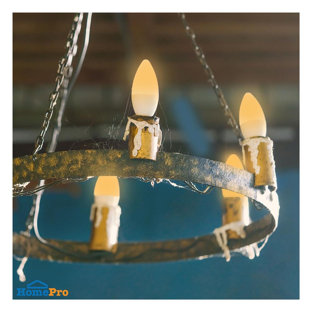หลอดไฟ LED NAGAS CANDLE FLAME 3.5 วัตต์ WARMWHITE E14