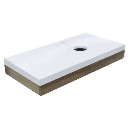 เคาน์เตอร์ติดผนัง MOYA VB-685(DIY) สีขาว