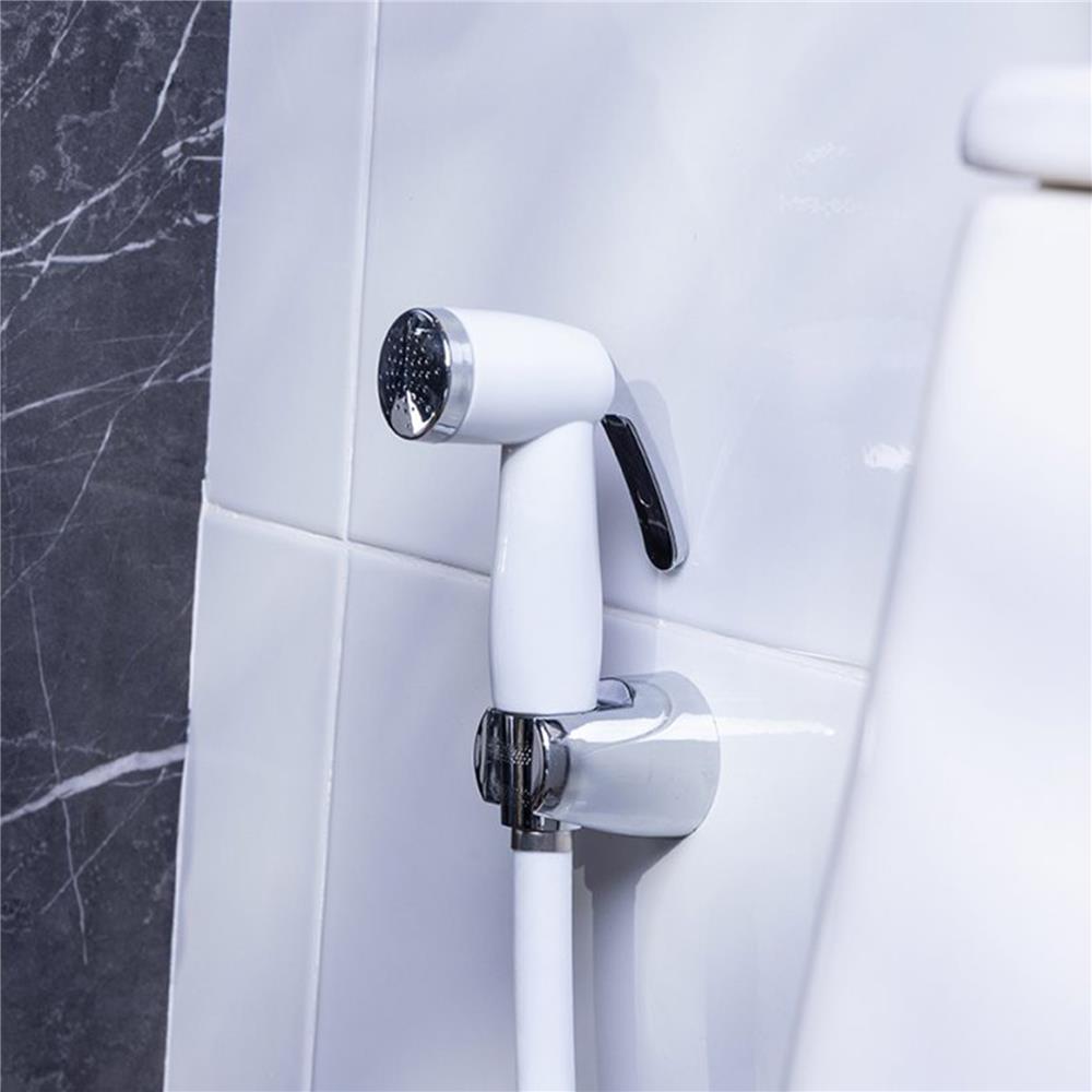 สายฉีดชำระครบชุด RASLAND RA 579123 สีขาว