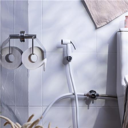 สายฉีดชำระครบชุด RASLAND RA 579123 สีขาว_1