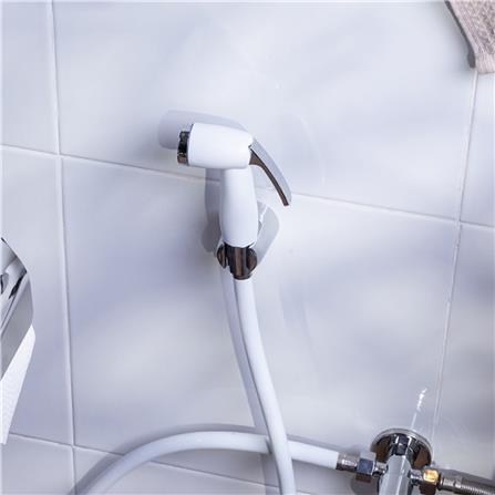 สายฉีดชำระครบชุด RASLAND RA 579123 สีขาว_2