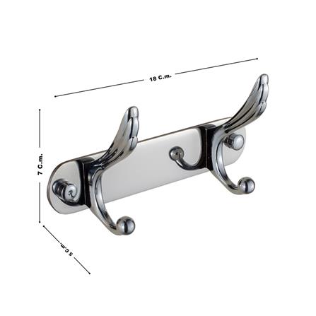 ขอแขวนผ้า RASLAND RA MY192 สีโครม_3