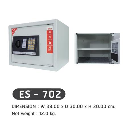 ตู้นิรภัย ELECTRONIC SURE ES-702 สีเทา_2