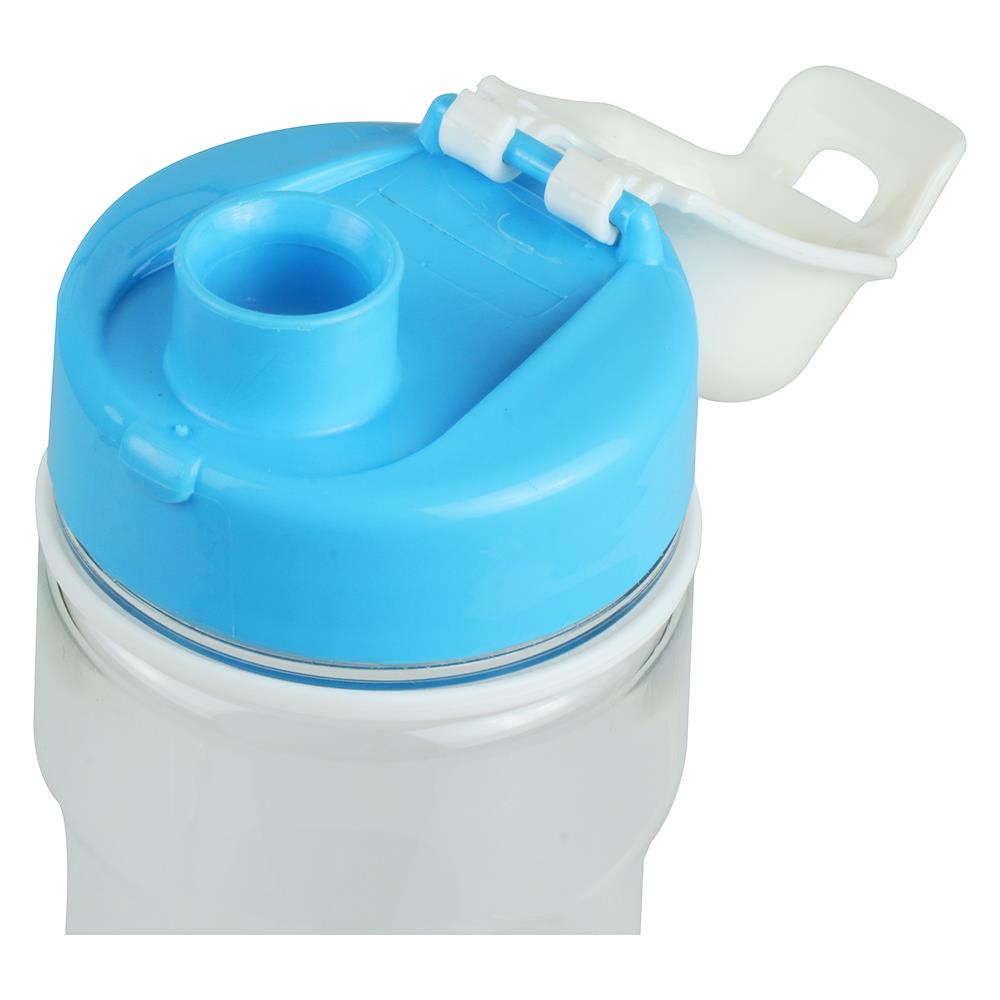 ขวดน้ำพลาสติกทรงBODY JCJ 0.69 ลิตร ฝาจุกสีฟ้า