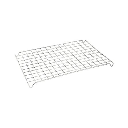 ถาดเหลี่ยมสเตนเลส พร้อมตะแกรง V-ONE 27X36X2 ซม._3