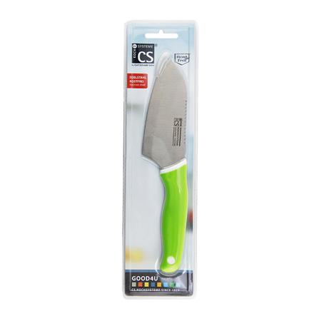 มีด SANTOKU 5 นิ้ว CS ด้ามสีเขียว_1