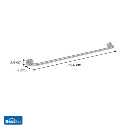 ราวแขวนผ้า PRIME NM-3233/75 สเตนเลส_3