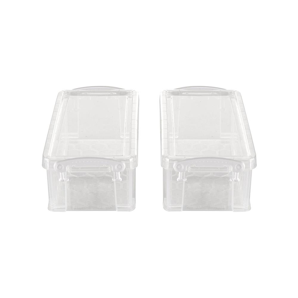 กล่องหูล็อก STACKO CM-12 10x22x6.8 ซม. สีขาว