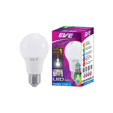 หลอด LED EVE A60 5 วัตด์ DAYLIGHT E27_4
