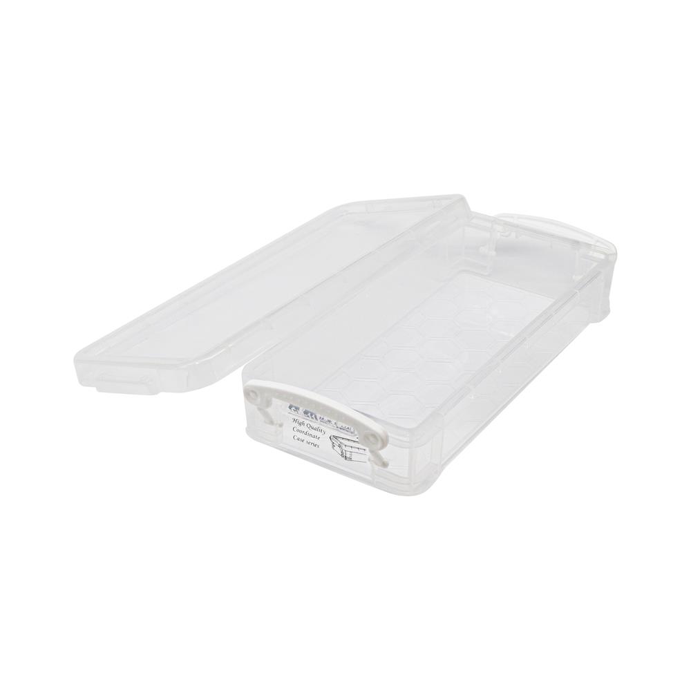 กล่องหูล็อก STACKO CM-11/2 10x22x4.5 ซม. สีขาว แพ็ก 2 ชิ้น