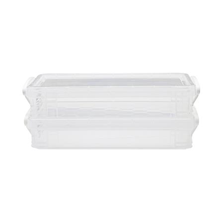 กล่องหูล็อก STACKO CM-11/2 10x22x4.5 ซม. สีขาว แพ็ก 2 ชิ้น_3