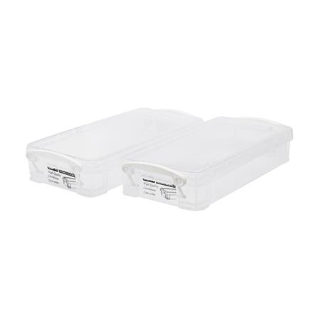 กล่องหูล็อก STACKO CM-11/2 10x22x4.5 ซม. สีขาว แพ็ก 2 ชิ้น_4