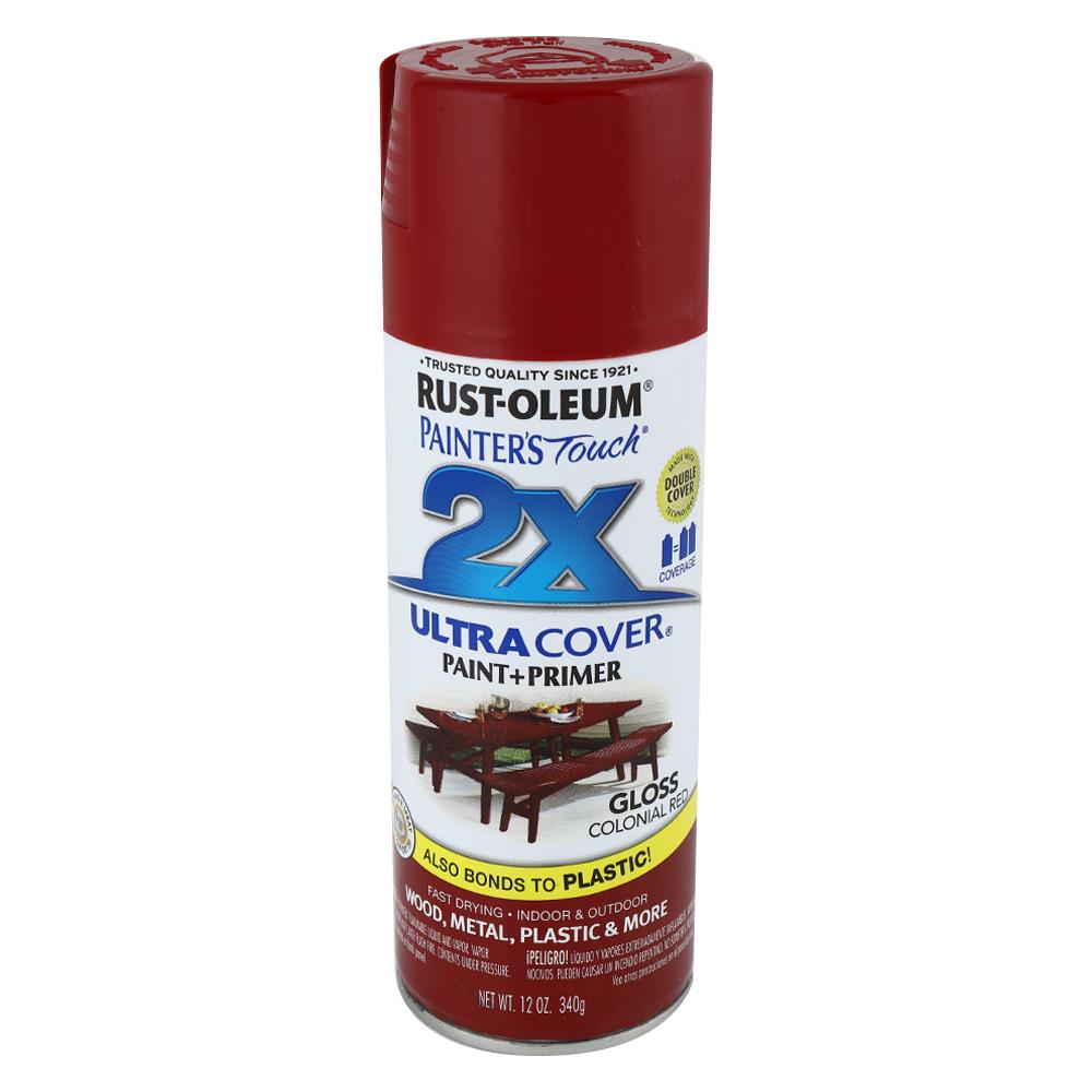 สีสเปรย์ RUST-OLEUM 2X 9116 RED COLONIAL
