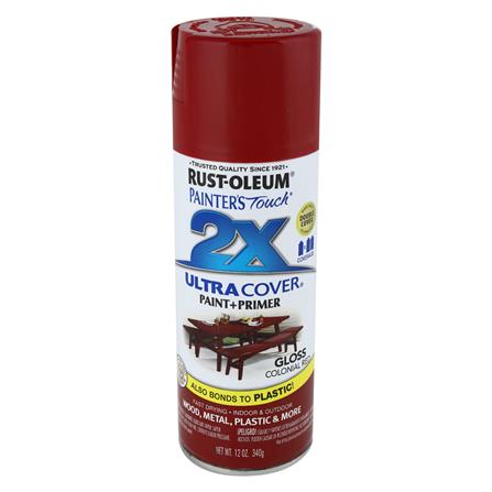 สีสเปรย์ RUST-OLEUM 2X 9116 RED COLONIAL
