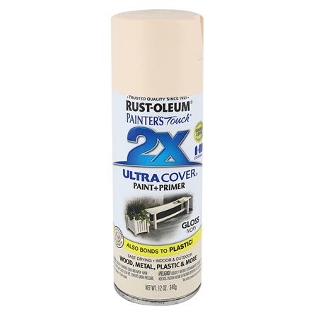 สีสเปรย์ RUST-OLEUM 2X 9110 IVORY