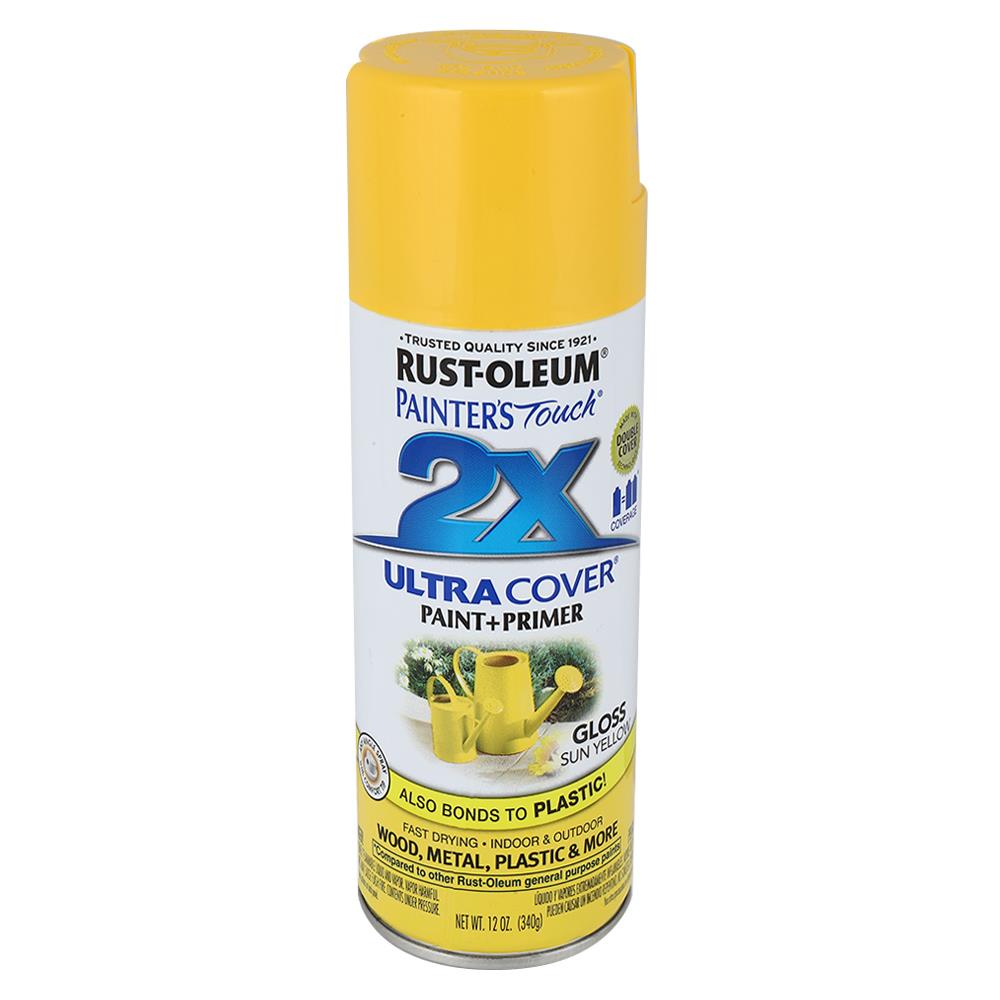 สีสเปรย์ RUST-OLEUM 2X 9092 SUN YELLOW