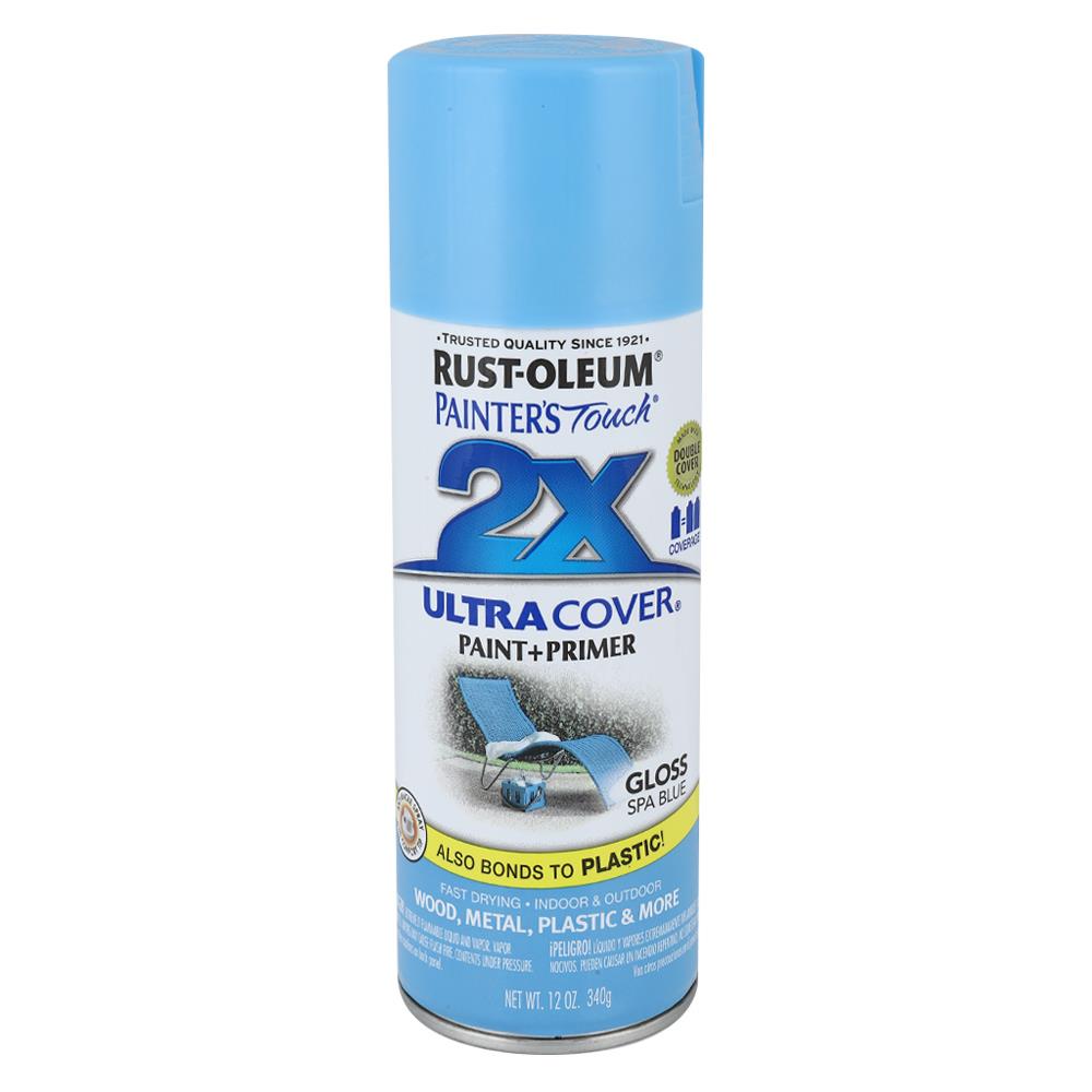 สีสเปรย์ RUST-OLEUM 2X 9093 SPA BLUE