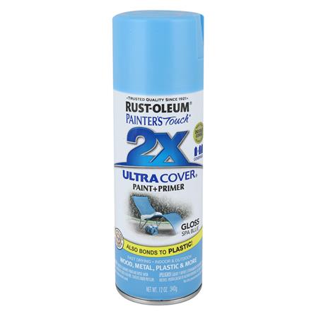 สีสเปรย์ RUST-OLEUM 2X 9093 SPA BLUE