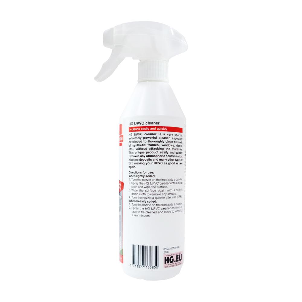 สเปรย์ทำความสะอาดวัสดุ UPVC HG 500 มล.
