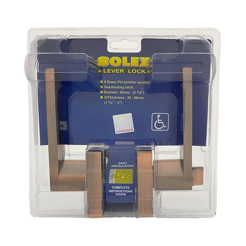 เขาควายทั่วไป SOLEX 1704 AB สีทองเหลืองรมดำ