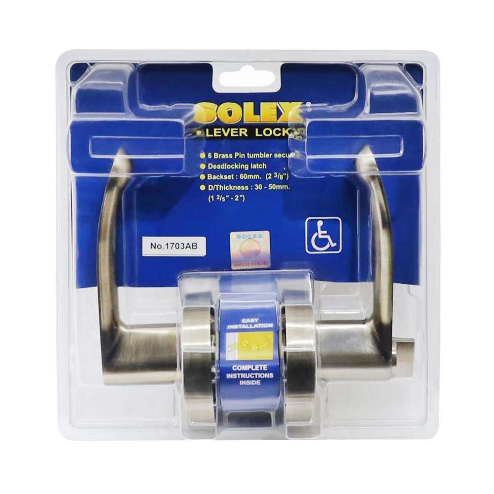 เขาควายทั่วไป SOLEX 1703 AB สีทองเหลืองรมดำ