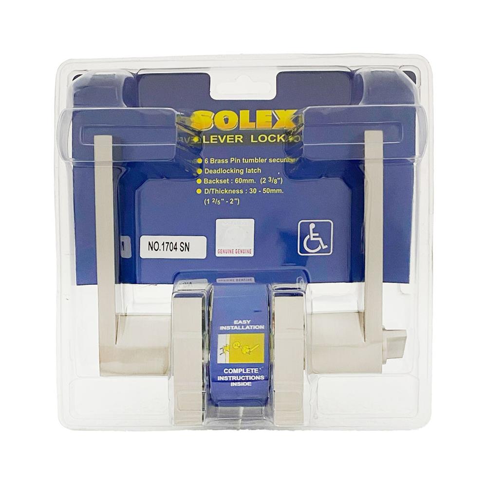 เขาควายทั่วไป SOLEX 1704 SN สีสเตนเลส