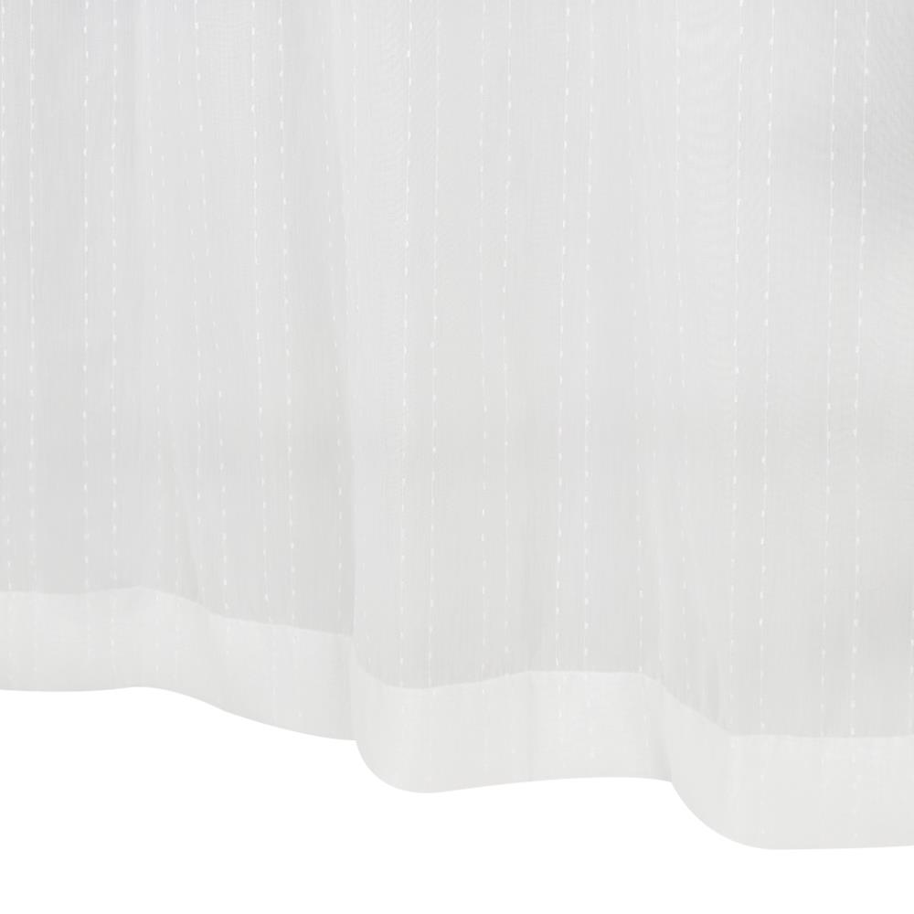 ผ้าม่านโปร่งห่วง HOME LIVING STYLE RIN 130x160 ซม. สีขาว