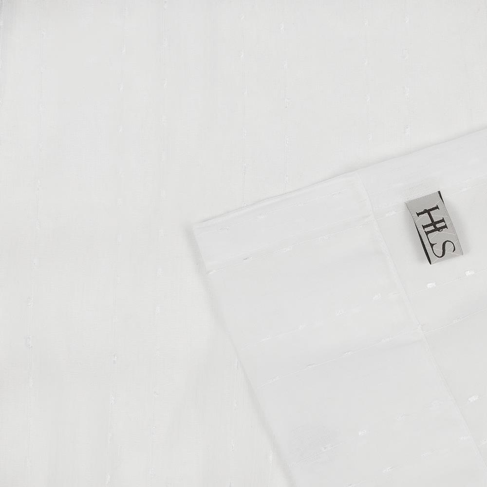 ผ้าม่านโปร่งห่วง HOME LIVING STYLE RIN 130x160 ซม. สีขาว