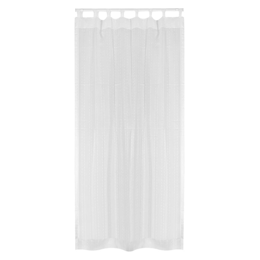 ผ้าม่านโปร่งห่วง HOME LIVING STYLE RIN 130x220 ซม. สีขาว