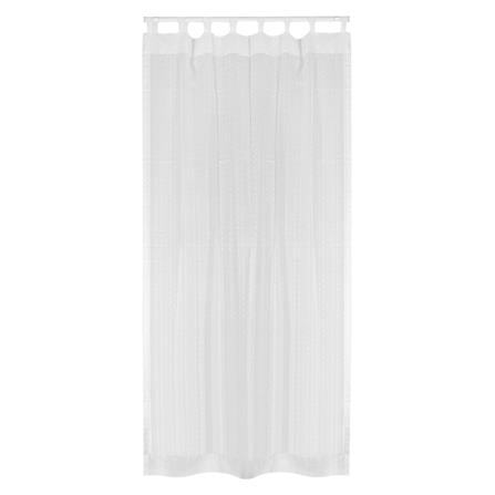 ผ้าม่านโปร่งห่วง HOME LIVING STYLE RIN 130x220 ซม. สีขาว