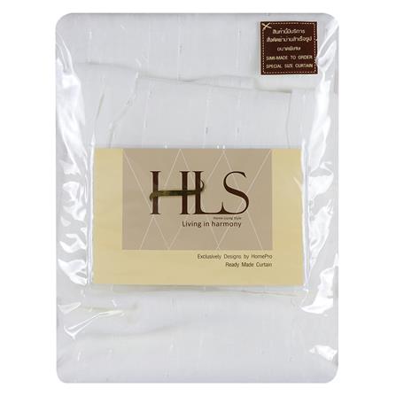ผ้าม่านโปร่งห่วง HOME LIVING STYLE RIN 130x220 ซม. สีขาว_4