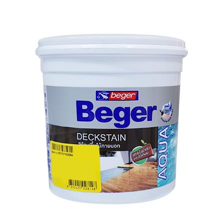 สีย้อมพื้นไม้ BEGER AQUA 9900 สีใส ด้าน 1/4GL_0