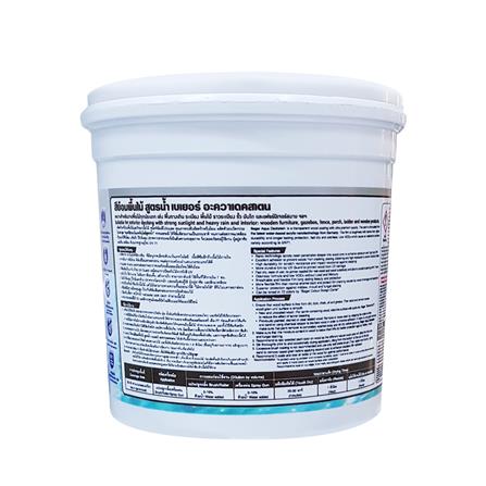 สีย้อมพื้นไม้ BEGER AQUA 9900 สีใส ด้าน 1/4GL_1