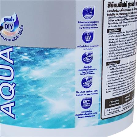 สีย้อมพื้นไม้ BEGER AQUA 9900 สีใส ด้าน 1/4GL_2