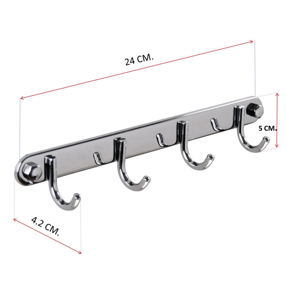 ขอแขวนผ้า LUZERN BM-14 สีโครม