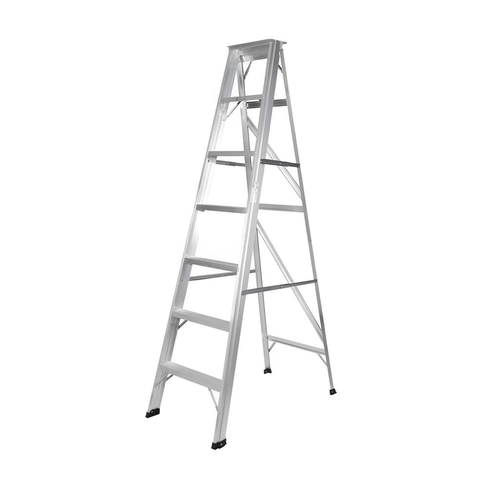 บันไดอะลูมิเนียมทรง A SANSUI 6 ขั้น