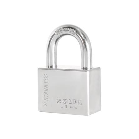 กุญแจลูกปืน SOLEX S40 PREMIUM 40 มม. สีสเตนเลส