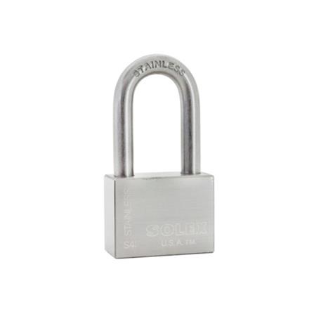 กุญแจลูกปืน SOLEX S40L PREMIUM 40 มม. สีเงิน