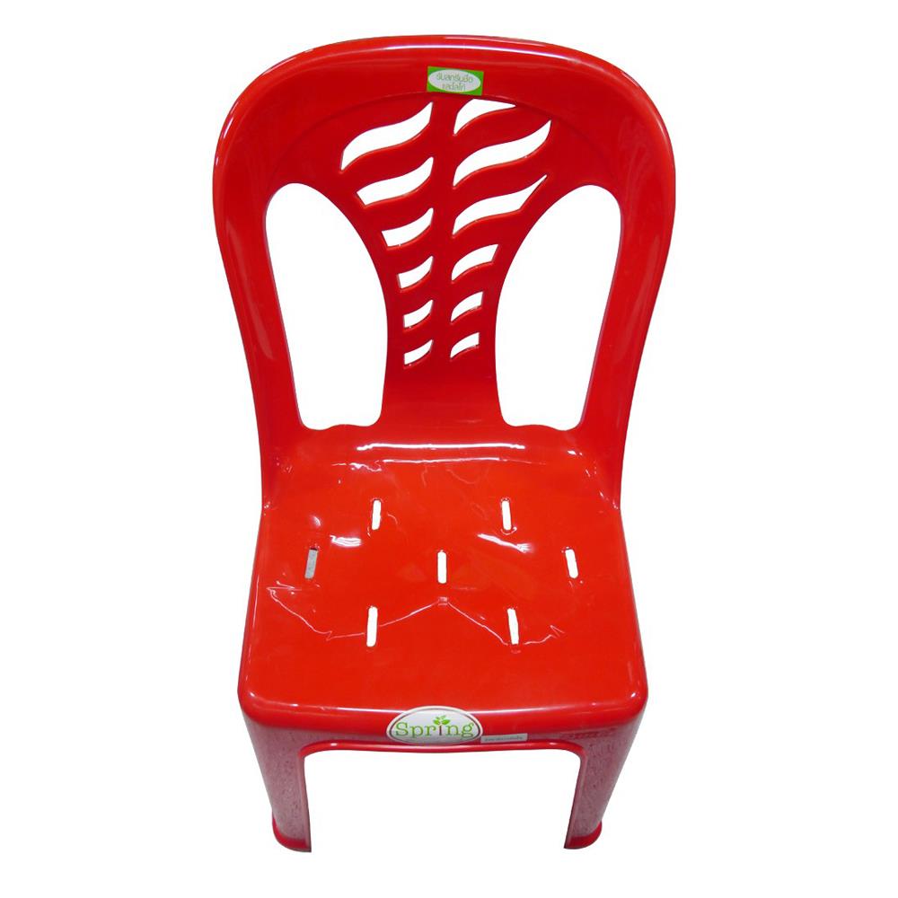 เก้าอี้พนักพิง SPRING FT-243A สีแดง