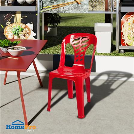 เก้าอี้พนักพิง SPRING FT-243A สีแดง_5