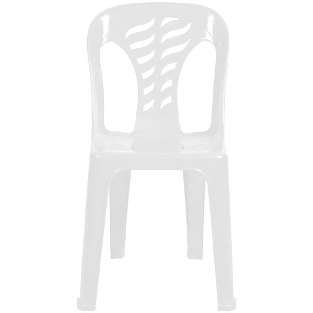 เก้าอี้พนักพิงมุก SPRING FT-243A สีขาว