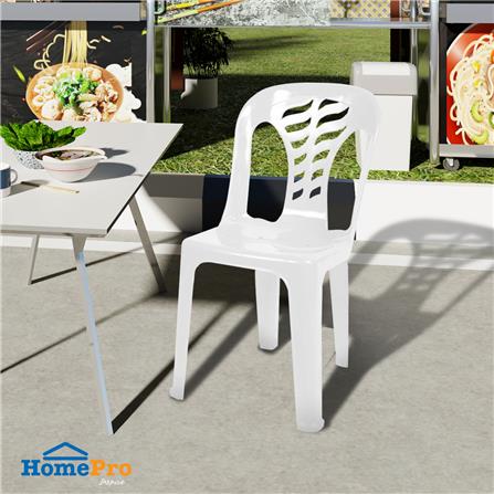 เก้าอี้พนักพิงมุก SPRING FT-243A สีขาว_3