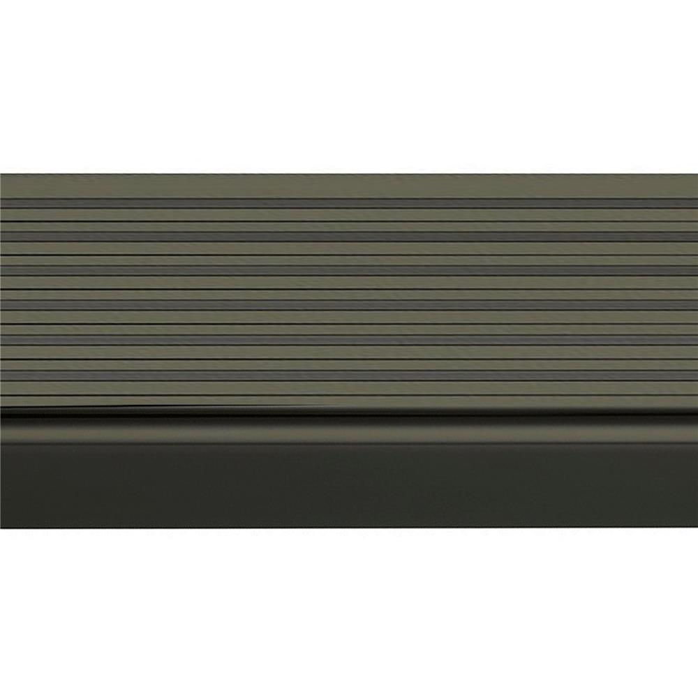 จมูกบันไดอะลูมิเนียม DP DNHG 502004 2 ม. สีดำไฮกลอส