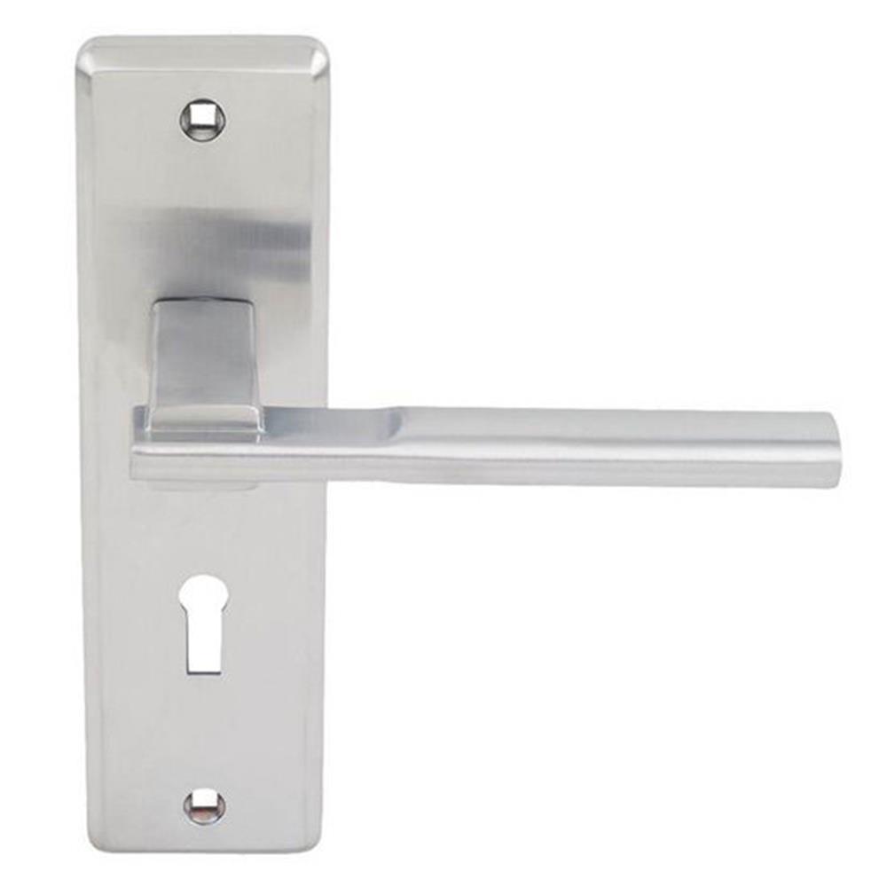 มือจับ MORTISE MUL-T-LOCK DTH-0847 สีเงิน